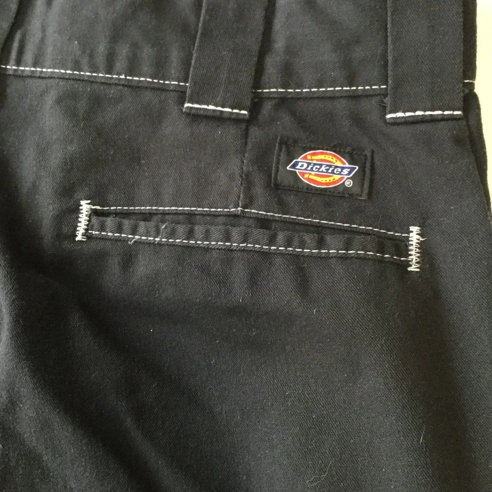 Dickies Cargo Pants Boys 36 Black Flex Regular Baggy Loose Fit Skater Grunge Emo - Picture 8 of 14